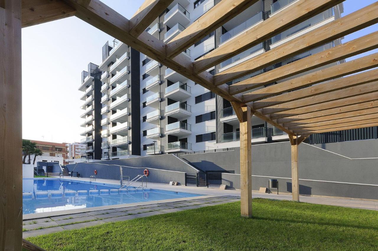 Ag Residencial El Alamo Apartman Playa de Gandia Kültér fotó