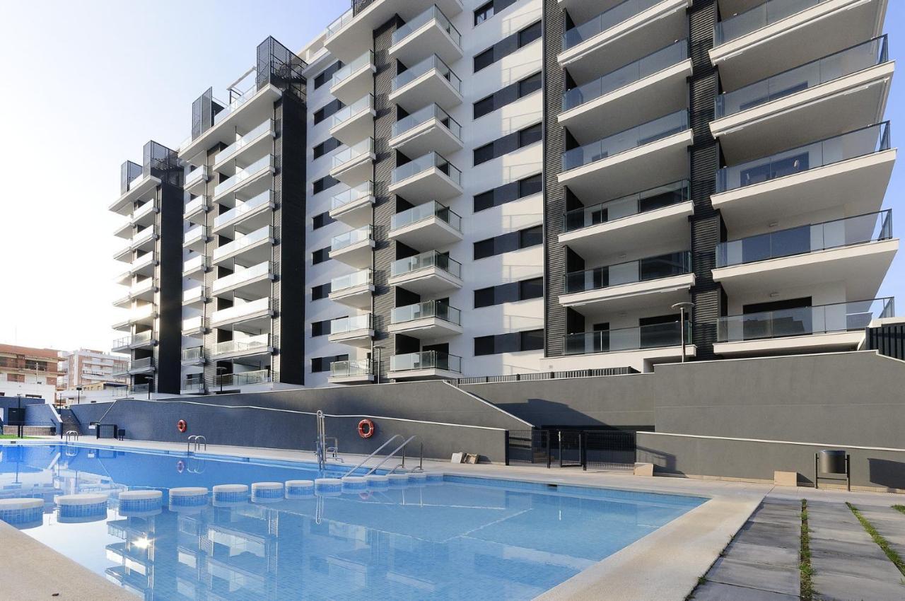 Ag Residencial El Alamo Apartman Playa de Gandia Kültér fotó